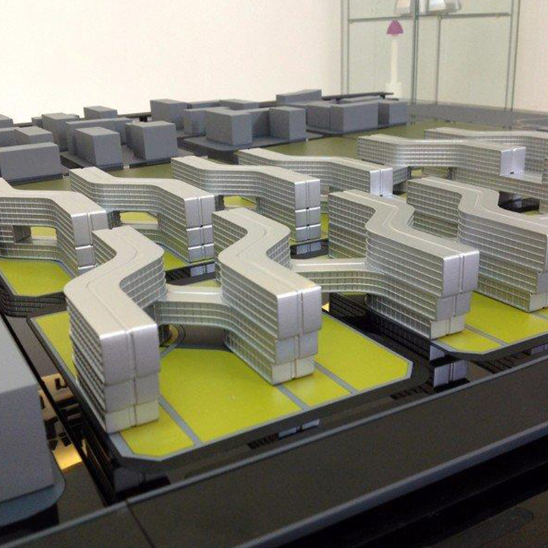 建筑模型3D打印结合数控加工制作
